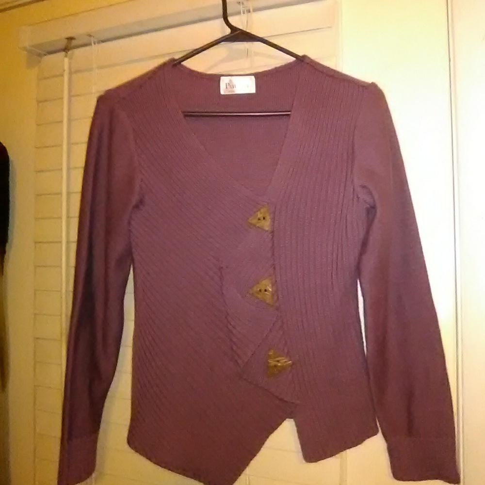 Asymmetrical sweater